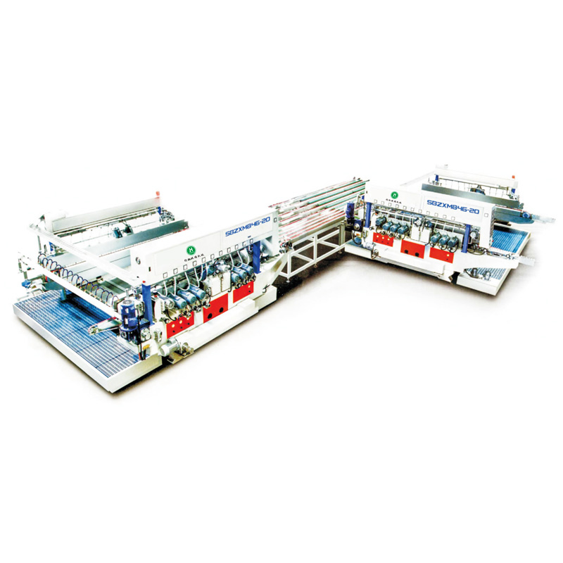 SBZXM846-20Glassstraight and inclined double side grinding production line