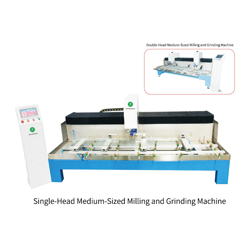 CNC Glass milling and grinding machine